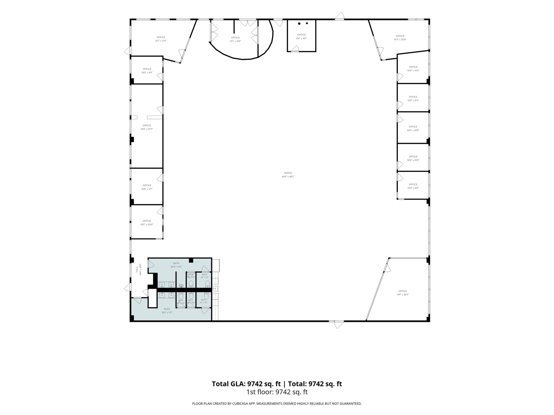 2D floor plan